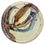 Thumbnail: SOLD: Abstract Graphic 1970's Studio Pottery Stoneware Charger/Dinner Plate