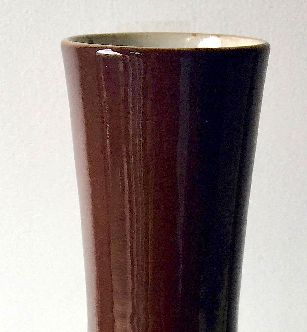 Thumbnail: SOLD: Monumental Tozai Ginger Jar & Gooseneck Vases - Set of 2