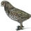 Thumbnail: Mid-20th Century Cast Silvered Metal Pheasants - Set of 4