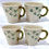 Thumbnail: SOLD: Belleek Ireland Porcelain Shamrock Mugs - Set of 8