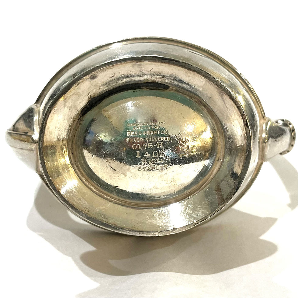 Thumbnail: Early 20th Century Hotel Silver Individual Teapot - Hotel Stadler