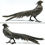 Thumbnail: Mid-20th Century Italian Cast Silvered Metal Pheasants - Set of 4
