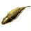 Thumbnail: SOLD: 1963 Tobacco Leaf Dish by Virginia Metalcrafters