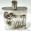 Thumbnail: Montana Moose Sterling Silver and Diamond Flask by Carol Helvey-Woolsey