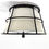 Thumbnail: SOLD: Hudson Valley Lighting - Savona Shaded Semi-Flush Mount #9814-OB