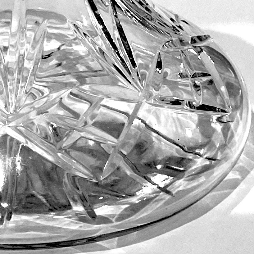 Thumbnail: Late 20th Century Nautical Ship's Cut Lead Crystal Decanter