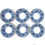 Thumbnail: SOLD: 1940's Johnson Bros "Historic America" - 6 Demitasse Sets