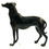 Thumbnail: SOLD: Vintage Art Moderne Bronze Greyhound Whippet Figures - a Pair