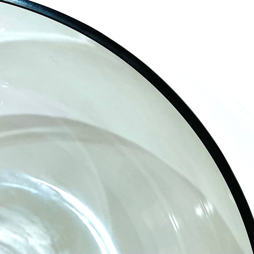 Thumbnail: Mid-Century Modern Smoke Grey Crystal Bowl - Iittala Finland