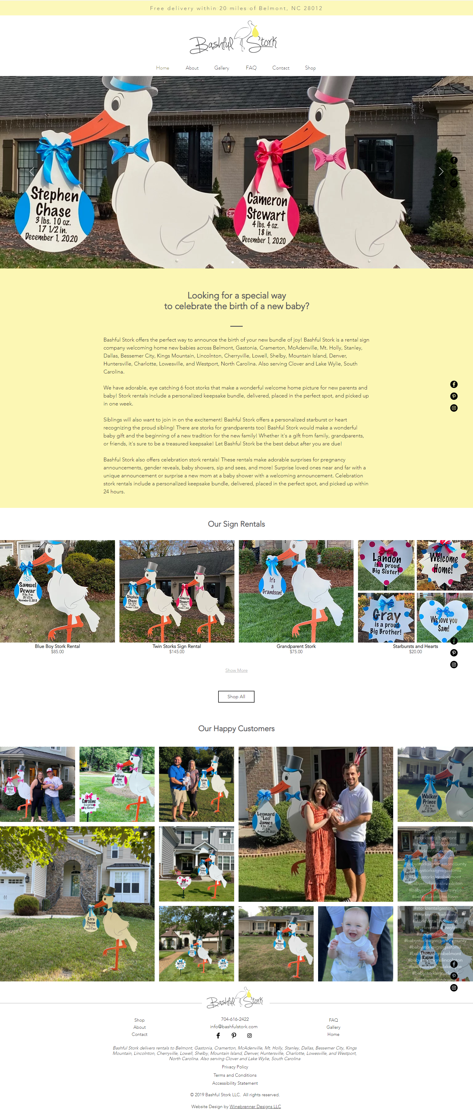 Bashful Store Custom Website Design