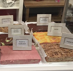 Nellies Sweet Shoppe fudge case