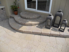 Belgard patio.