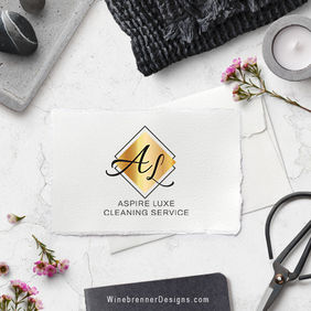 cleaning company logo design