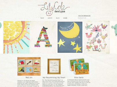 Lily Cole Designs goes Live!