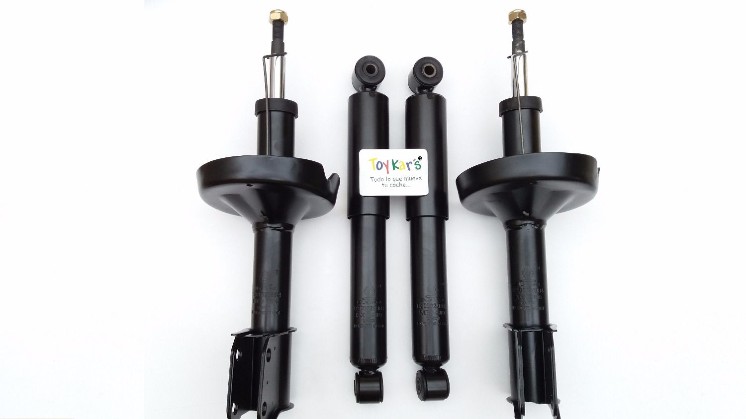 amortiguadores delanteros y traseros Renault Kangoo