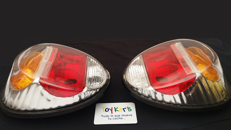 Calavera Transparente Vw Sedan Jgo, 2 Piezas