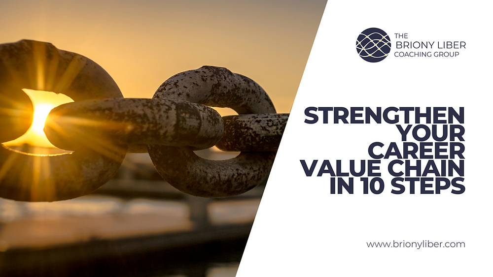 Strengthen your career value chain in 10 steps| The BLCG