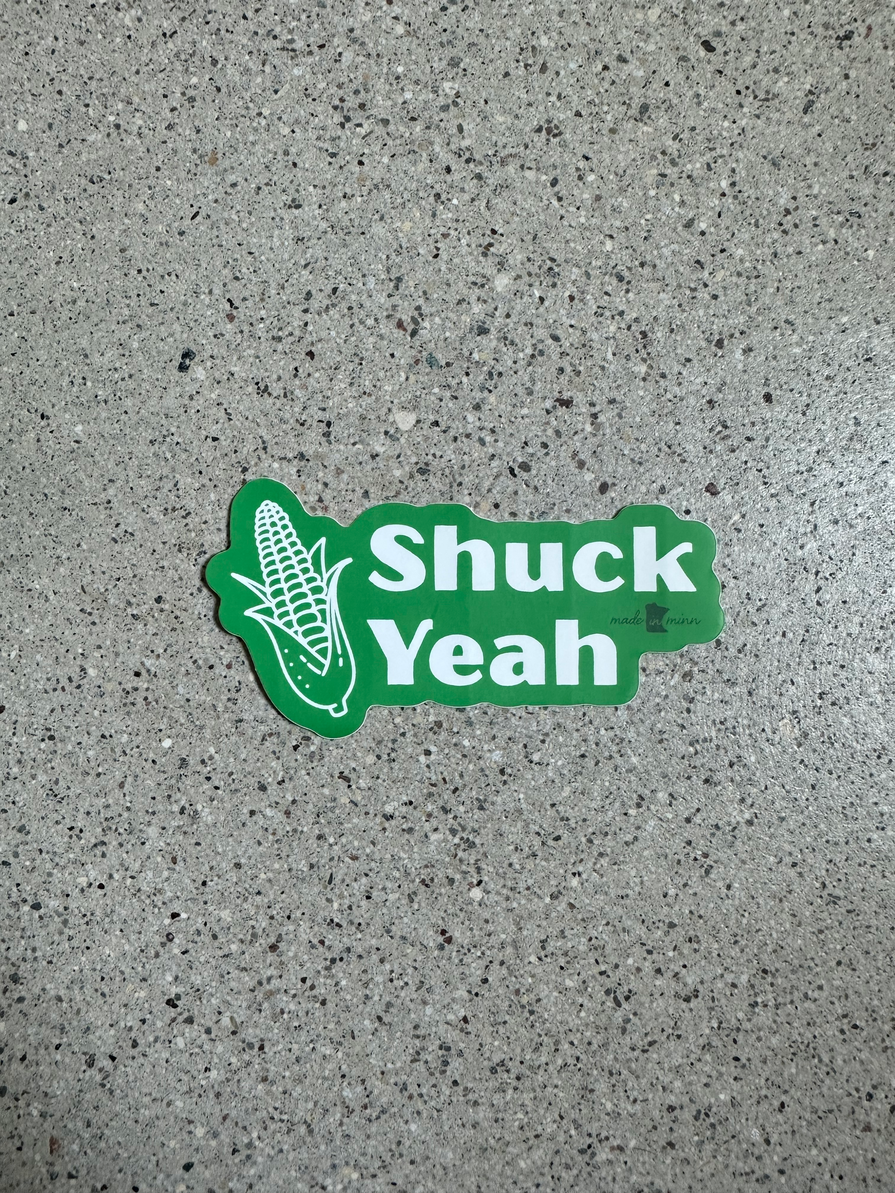 Shuck Yeah Corn Sticker