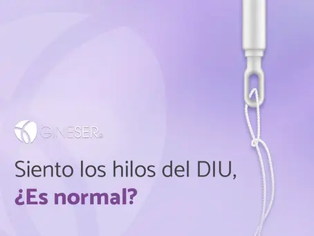 Siento los hilos del DIU, ¿Es normal?