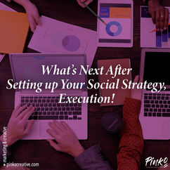 What’s Next After Setting up Your Social Strategy, Execution!