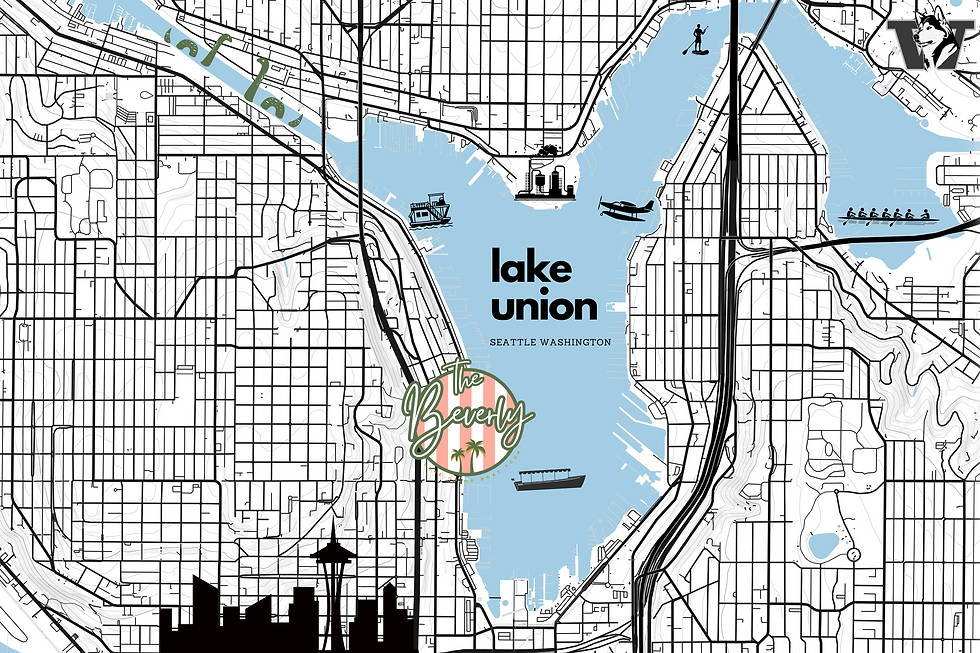 lake Union map