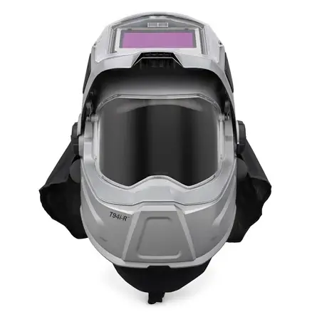 Système respiratoire à purification d’air Miller PAPR II avec casque T94i-R pour soudage et coupe