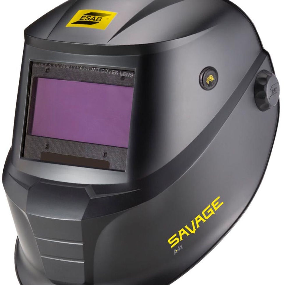 Masque de soudage ESAB A41 avec lentille auto-obscurcissante pour usage professionnel et amateur