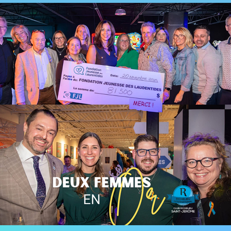 Deux femmes en or!