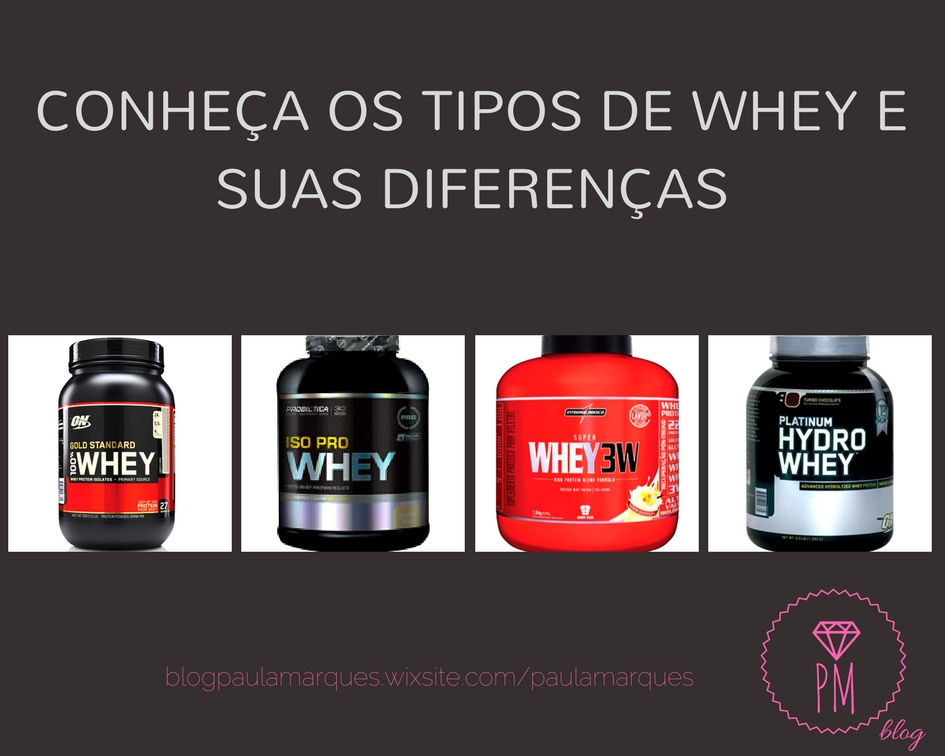 Conheça os tipos de whey e suas diferenças