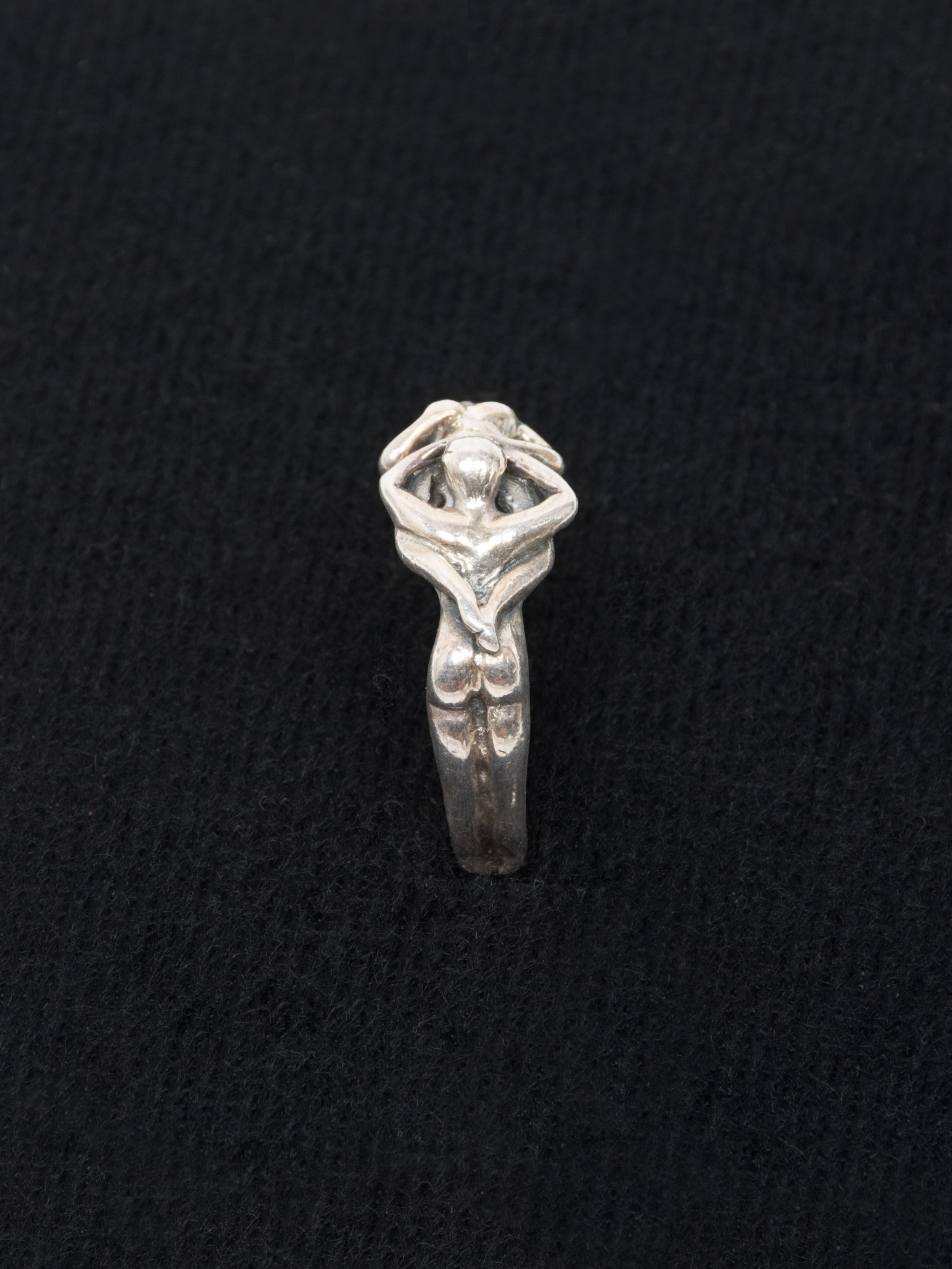 Vintage Sterling Silver Making love Cunnilingus