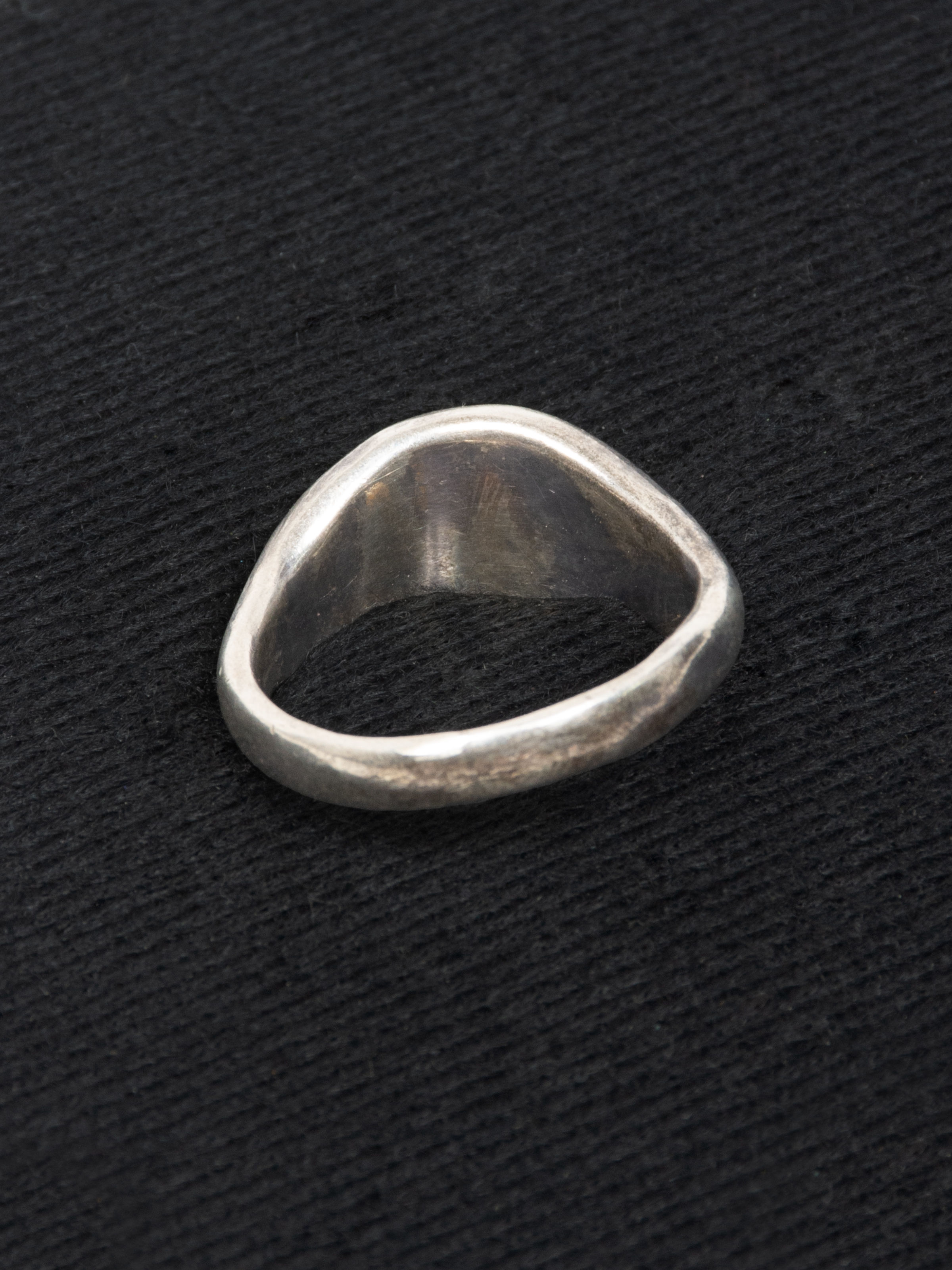 VIntage Sterling Skull Ring James Colarusso