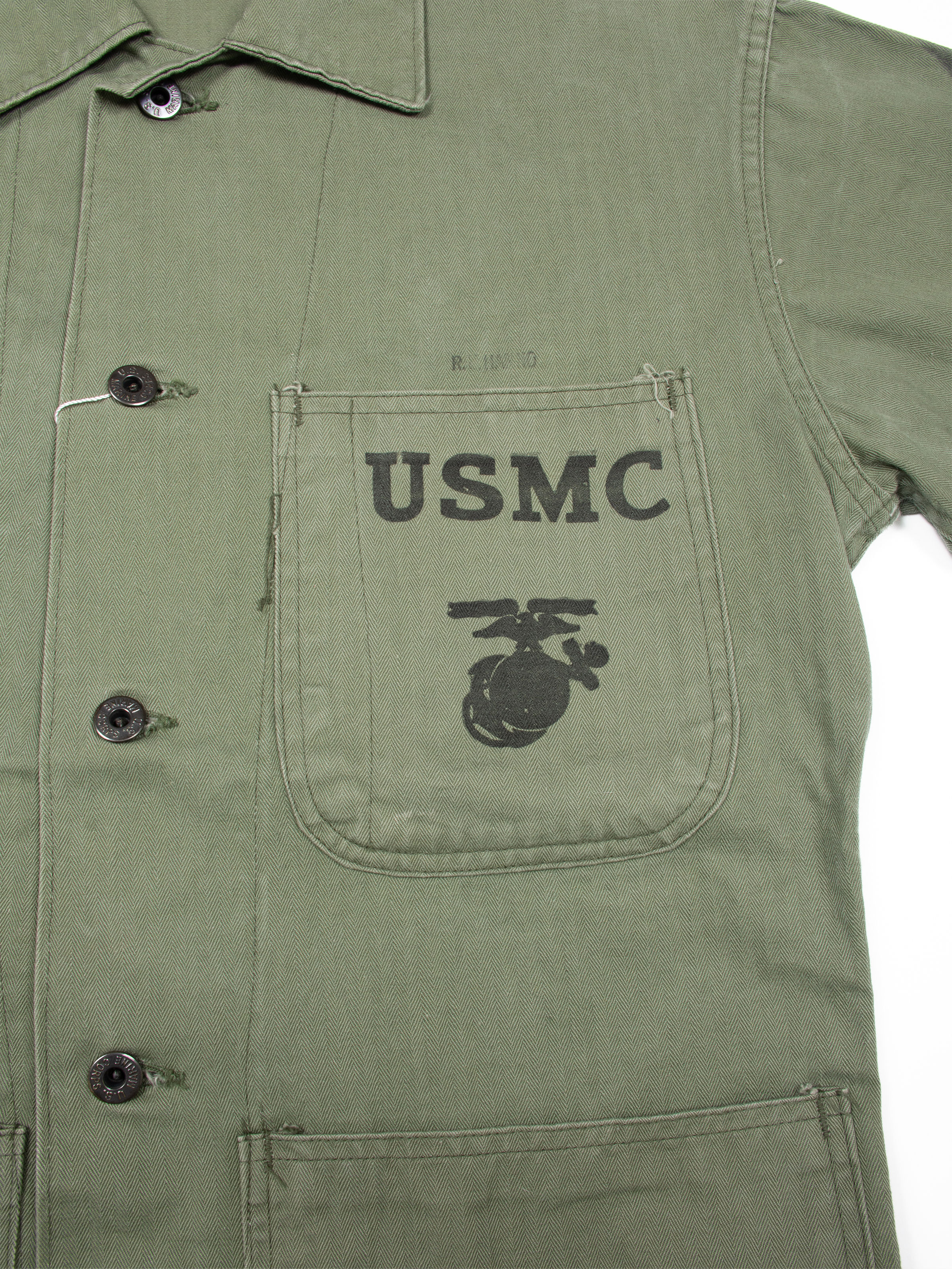 1940s USMC P47 HBT UTILITY JACKET