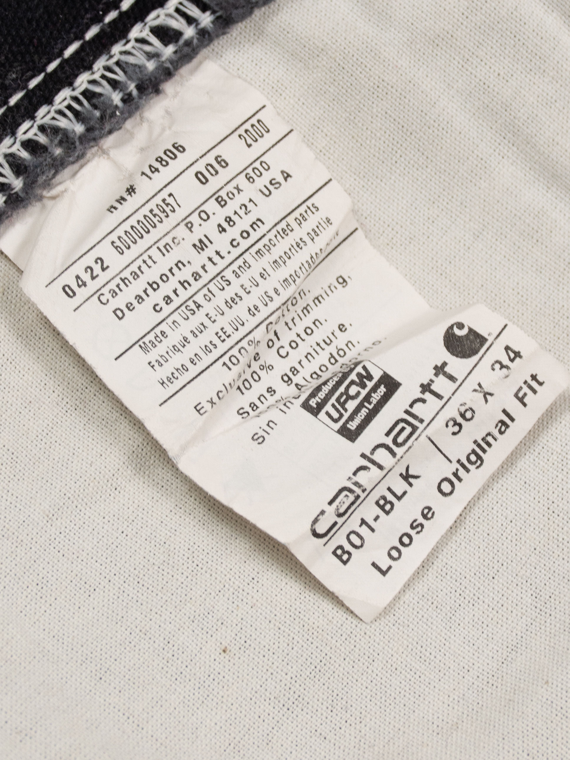 CARHARTT DOUBLE KNEE  