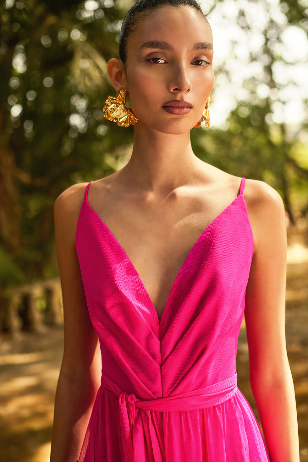 Miniatura: Vestido M.Rodarte Top Drapeado Alças