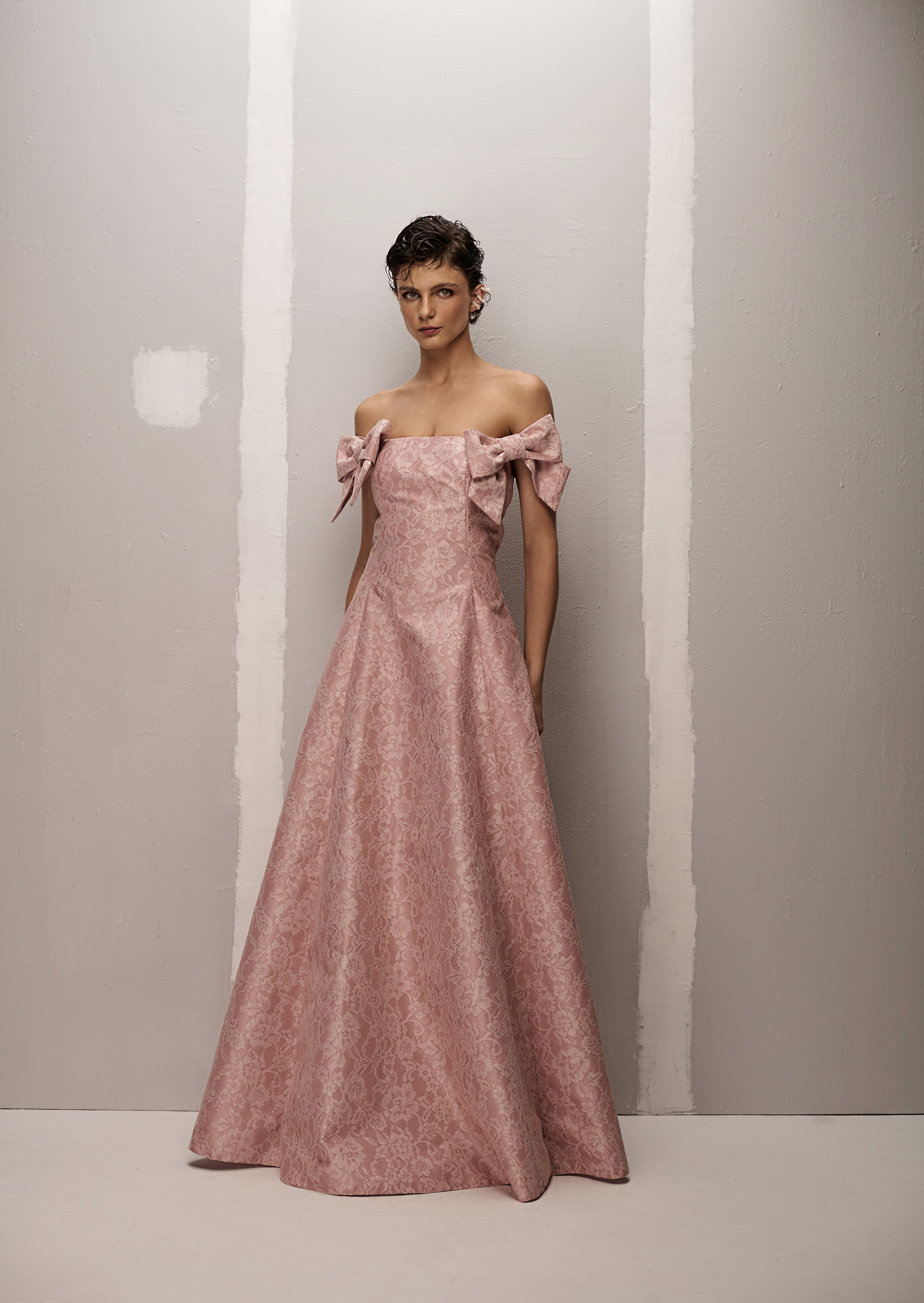 Vestido M.Rodarte Laços nos Ombros