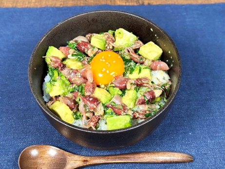 ほたるいかのオイル漬け丼【動画】