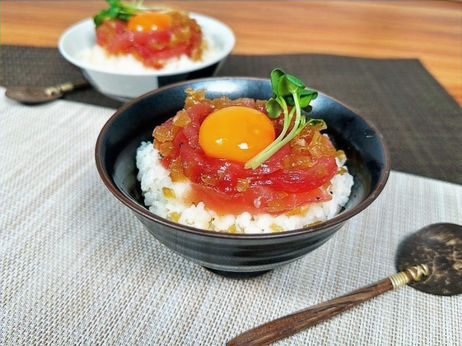 洋風まぐろのTKG【動画】