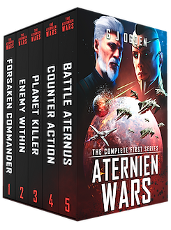 Aternien Wars Part One box set cover image