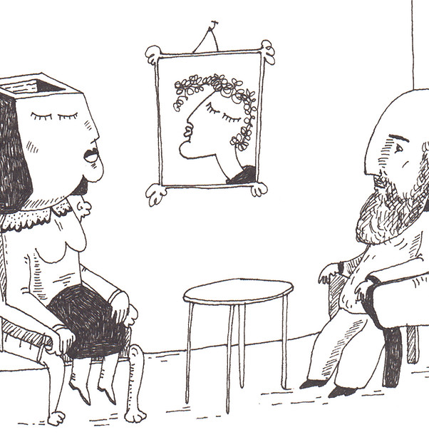 Cartoon zur Psychoanalyse