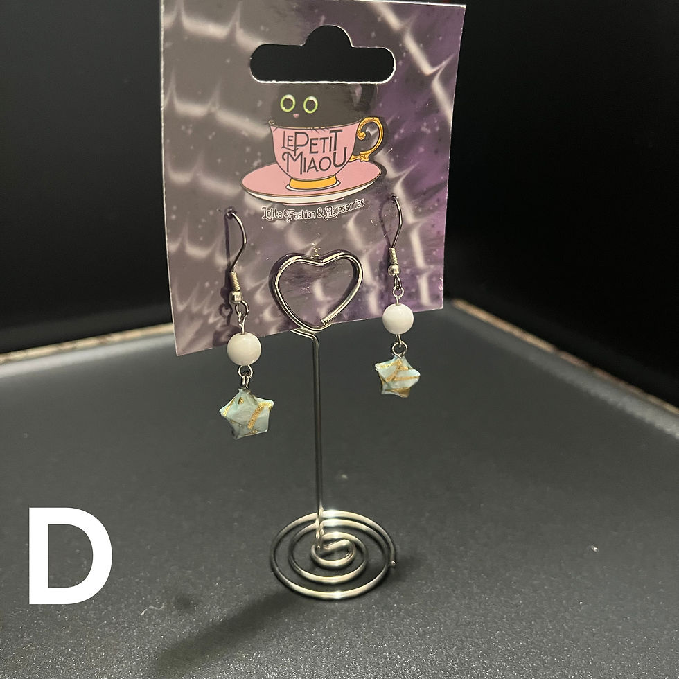 Thumbnail: Origami Earring Lucky Star