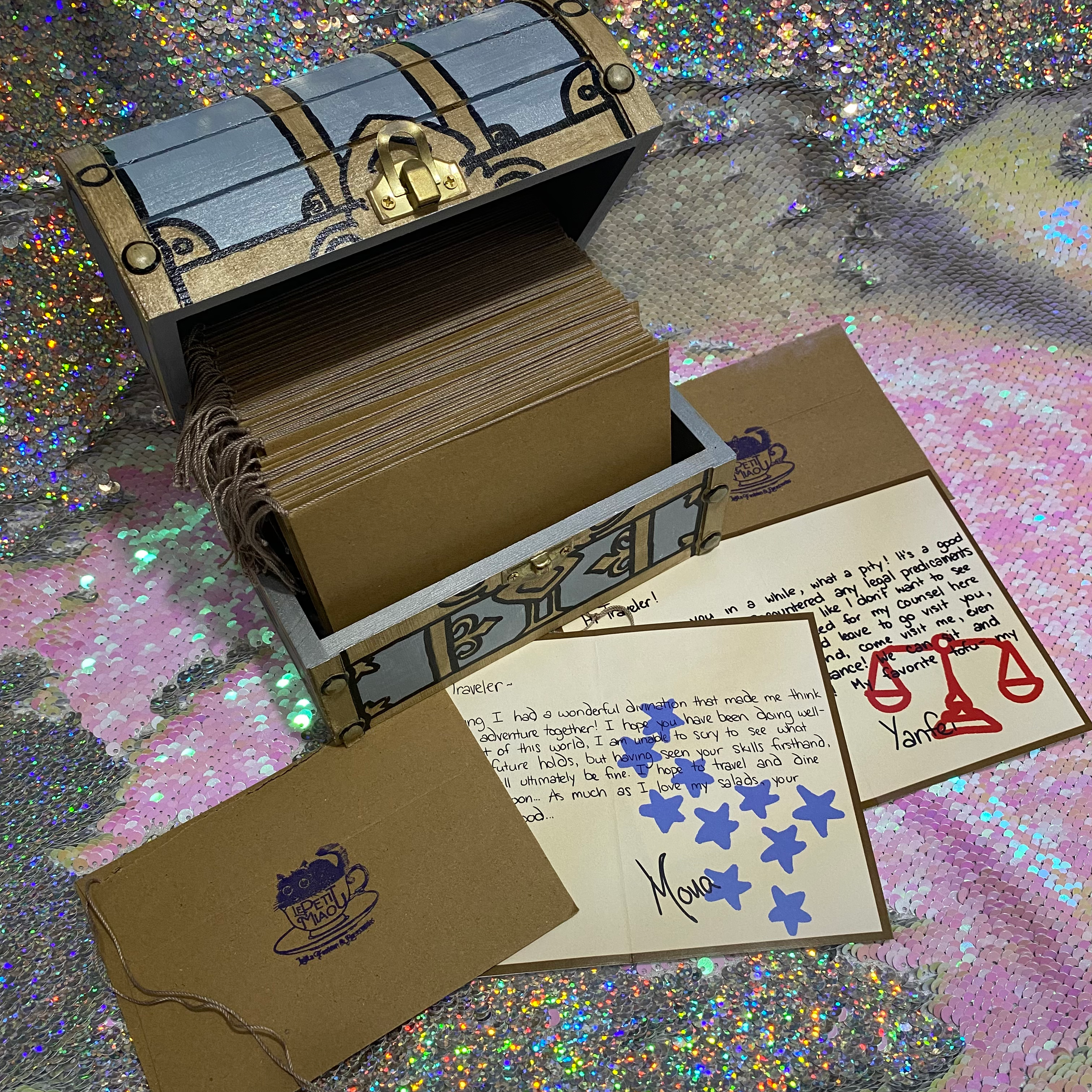 Genshin Fan Made Letters Gacha Blind Pull