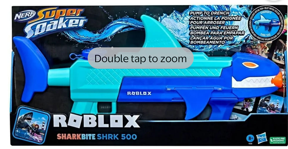 Roblox Super Soaker Sharkbit SHRK 500 Water Blaster