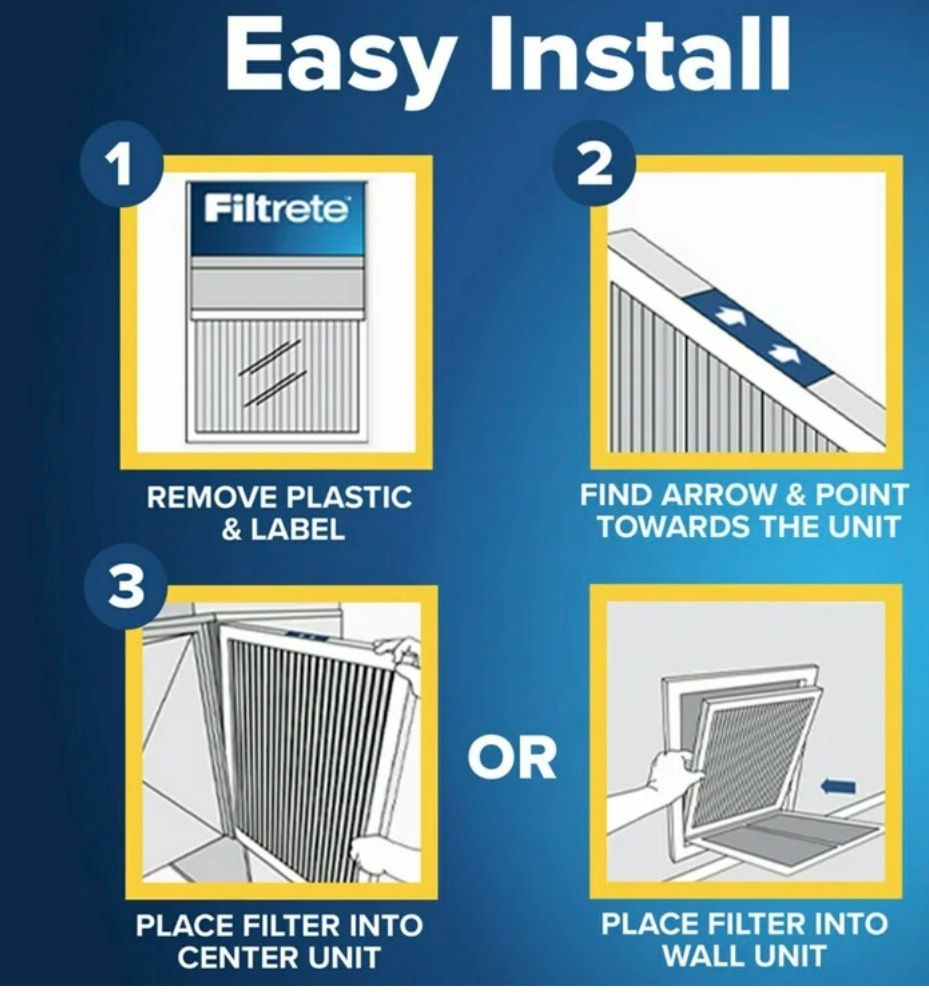 Thumbnail: 6-PK Filtrete MPR 1000 Air Filter
