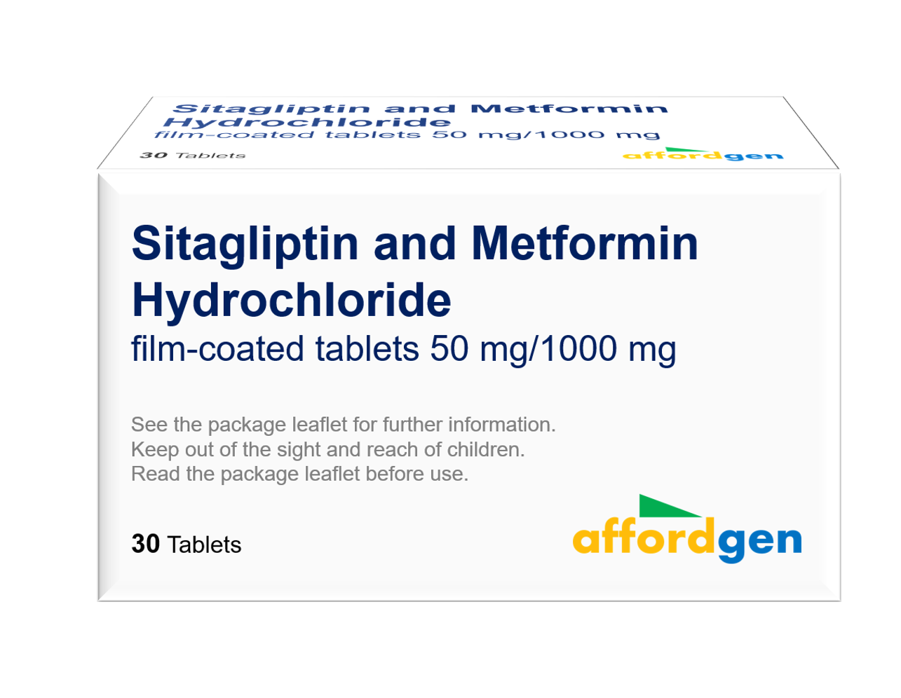 Sitagliptin and Metformin Hydrochloride film-coated tablets 50 mg/1000 mg