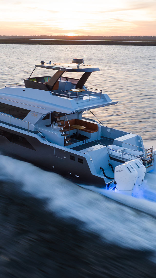 DSK Marine Kraken 52 Luxury Sport Fish Outboard Yacht Super Catamaran