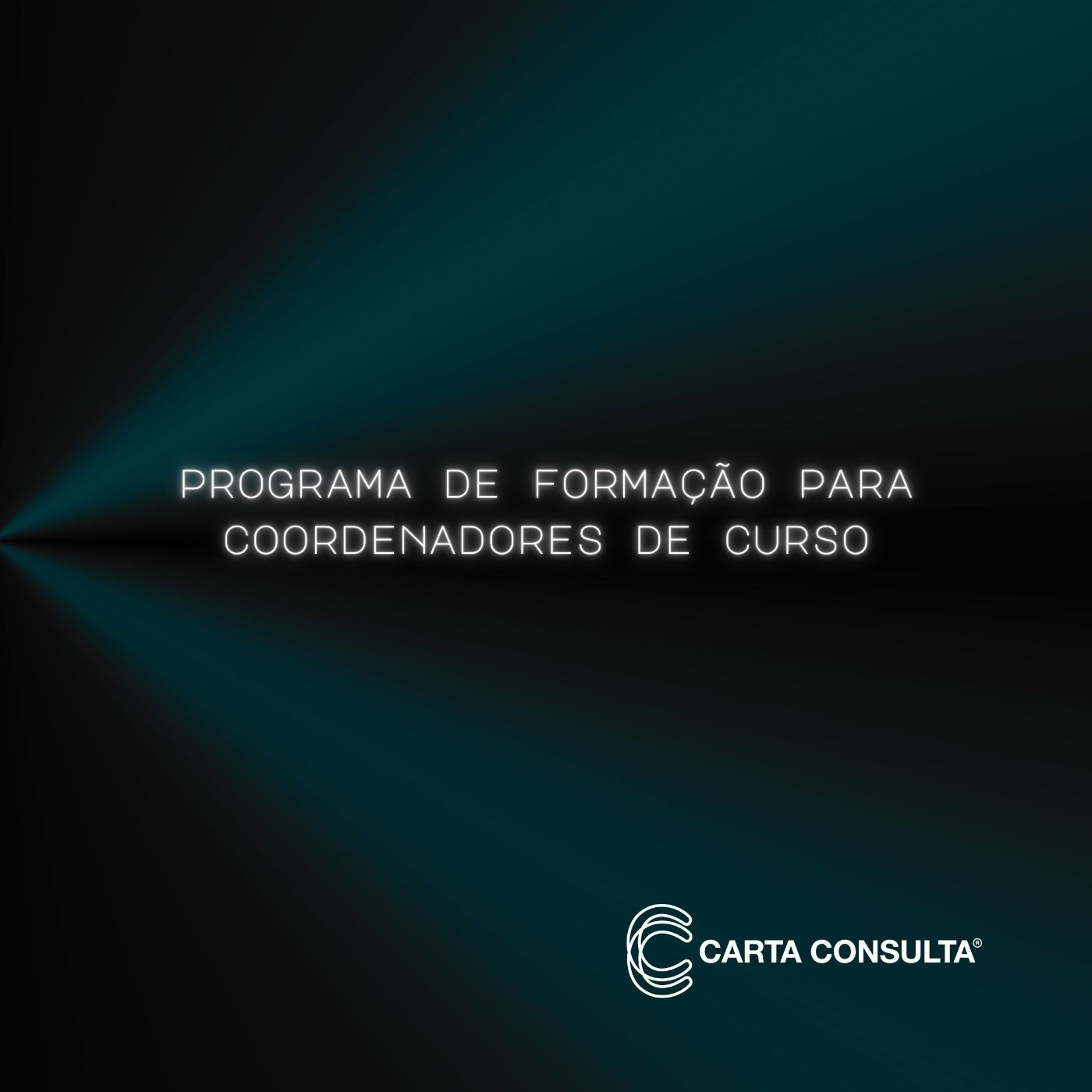 Programa de Formação para Coordenadores de Cursos Superiores
