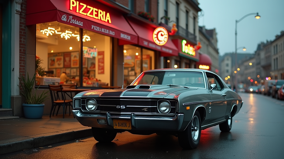 Connecting with Car Enthusiasts: Stories Fueled by Pizza