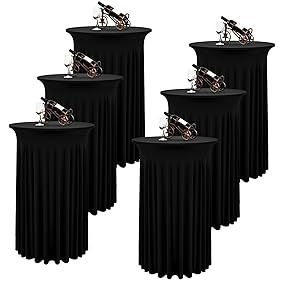 Wavy Round Cocktail Table Covers