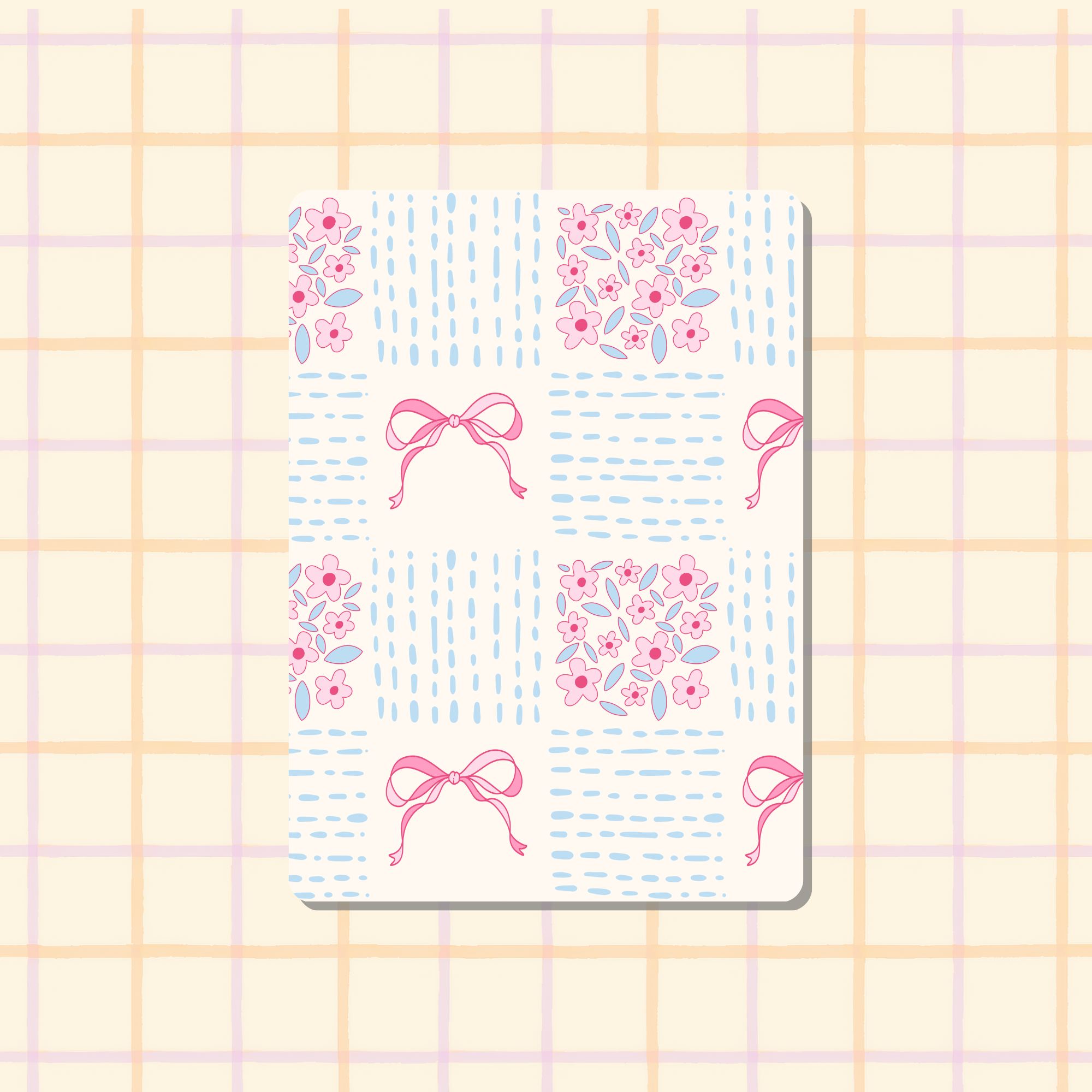 girlie patchwork kindle case insert