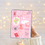 Thumbnail: cute pink kindle insert - digital download to print at home